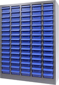75 Drawer Parts cabinets, Bolt, nut and Tool Parts cabinets, Alloy Steel Parts Cabinet with ABS Labels and Shelves, Suitable for garages, basements, and Small Tool Storage