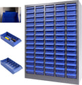 100 Drawer Alloy Steel Nut and Bolt Organizer, ABS Material Bolts Organizer, 26' L×9' W×36' H Nuts and Bolts Organizers and Storage, Bolt Bins Organizers for Shop Garage Workshop (75 Drawer)