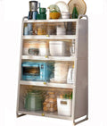 Kitchen Shelf Rack Made of Carbon Steel 5-Tier Bakers Racks for Kitchens, Kitchen Storage Cabinets, Microwave Stands Freestanding Kitchen Storage Cabinet(80 * 39.6 * 142cm)