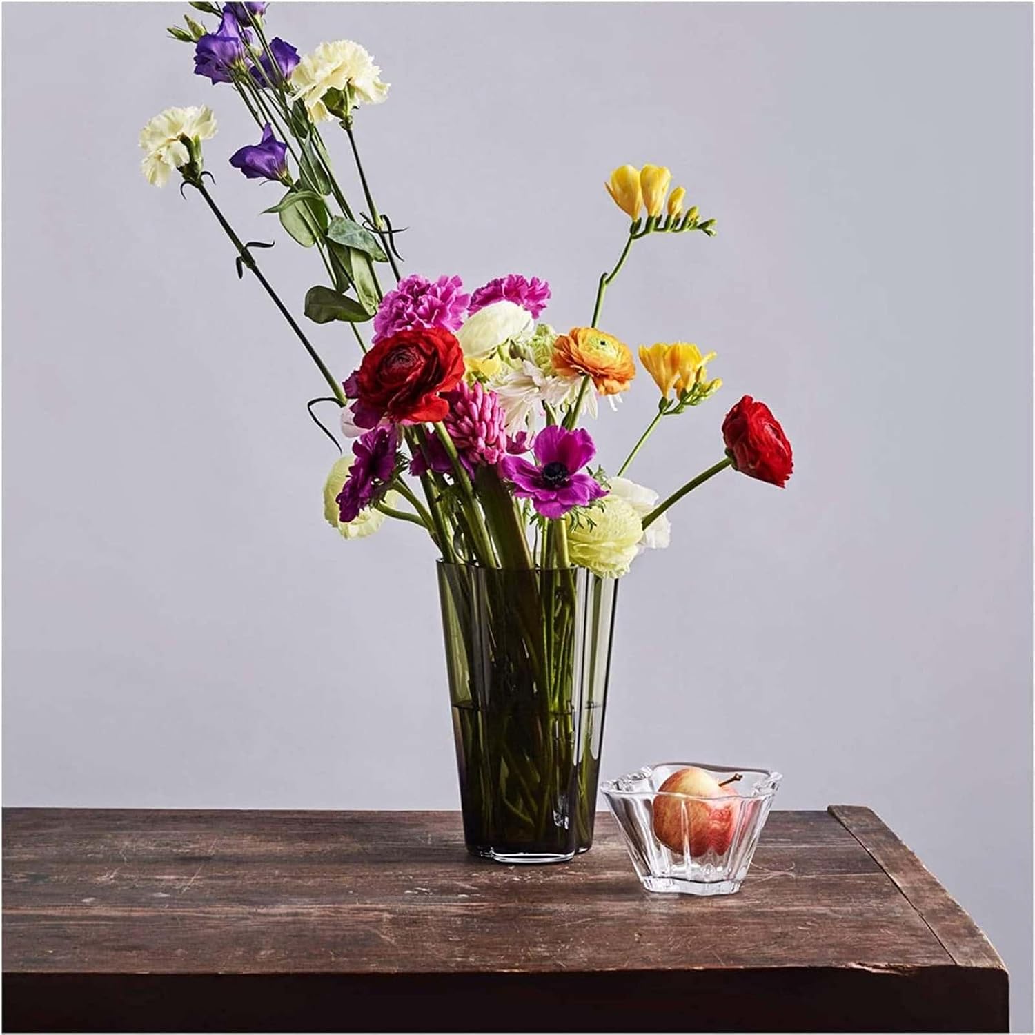 Iittala Aalto Vase 220 mm Green Glass