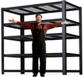 62' W 3050LBS Storage Shelves Unit,5 Tier Heavy Duty Metal Shelving Unit and Storage Large Rack,72' H x62 W x24 D Adjustable Metal Shelving Unit,Garage Shelves for Basement,Warehouse