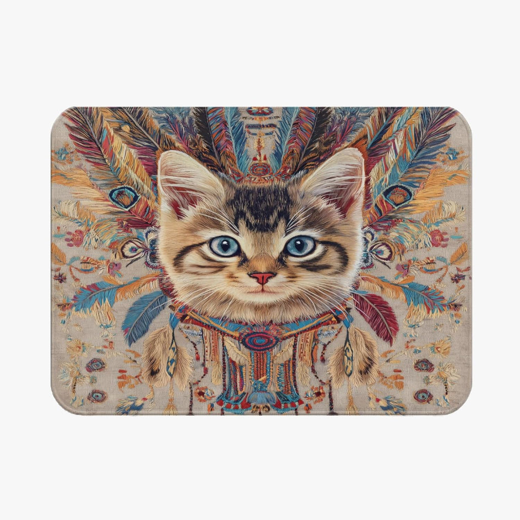 Cat Rug 6 ft x 8 ft Washable Non Slip Soft for Living Room Bedroom, Cute Cartoon Kitten Area Rug, Kids Nursery Girls Carpet, Cat Home Decor & Gifts
