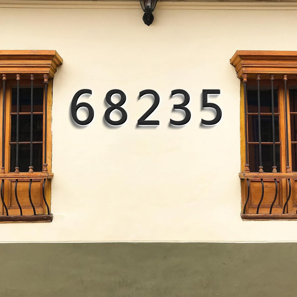 LED Home Address Numbers, Backlit LED Illuminated House Numbers, Stainless Steel Hand-Polished For House Address Signs, Lighted House Number For Outside,18 Inch/450mm,3