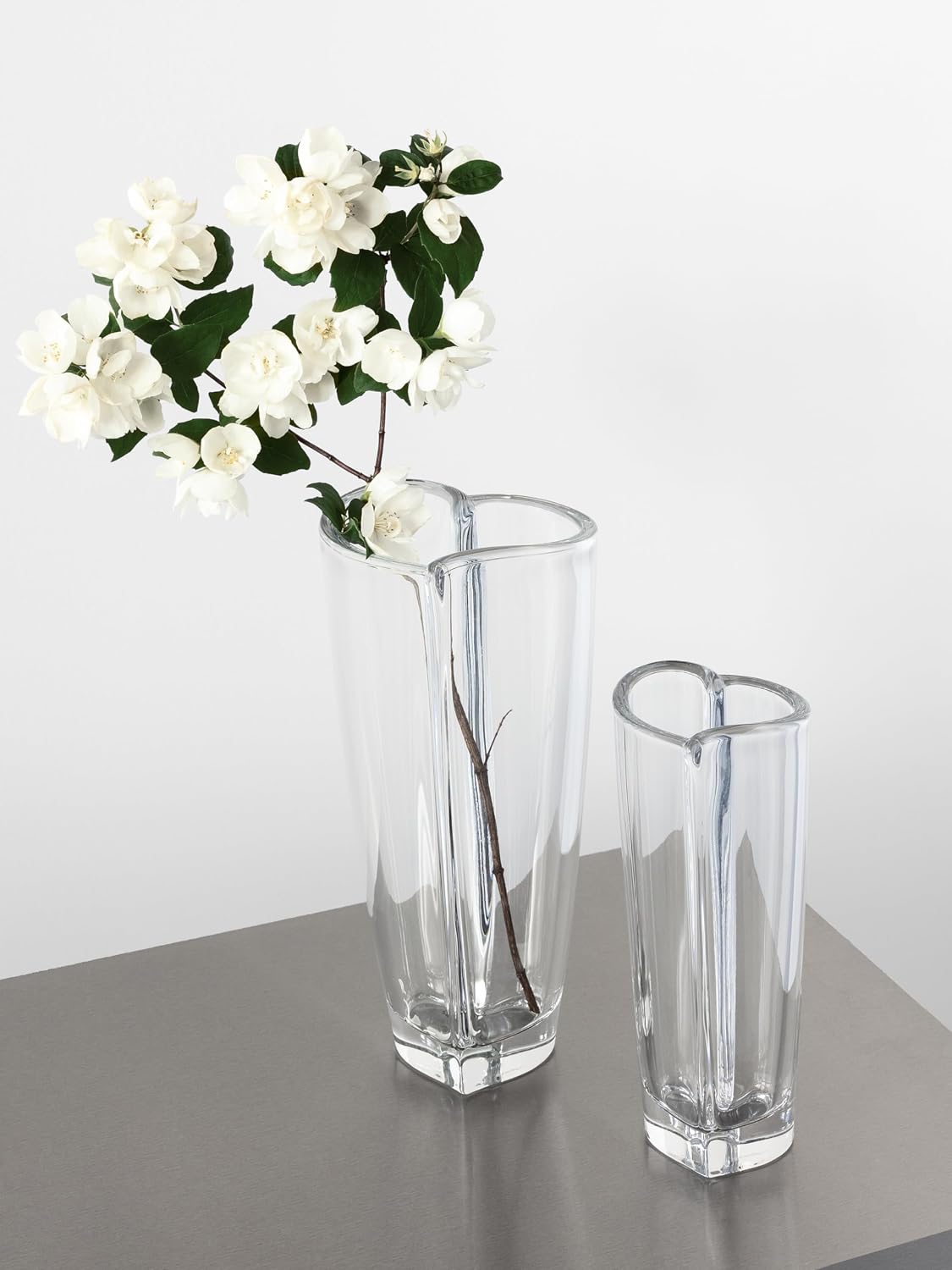 Orrefors Heart Vase, Large - 6719813 , White