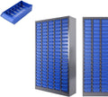 Heavy Duty Bolt Bin Organizer for Shop, 75 Drawers Parts Cabinet with ABS Material Drawers, Tool Storage Shelf for Nuts, Bolts, Screws, and Small Parts, Garage and Workshop Solution