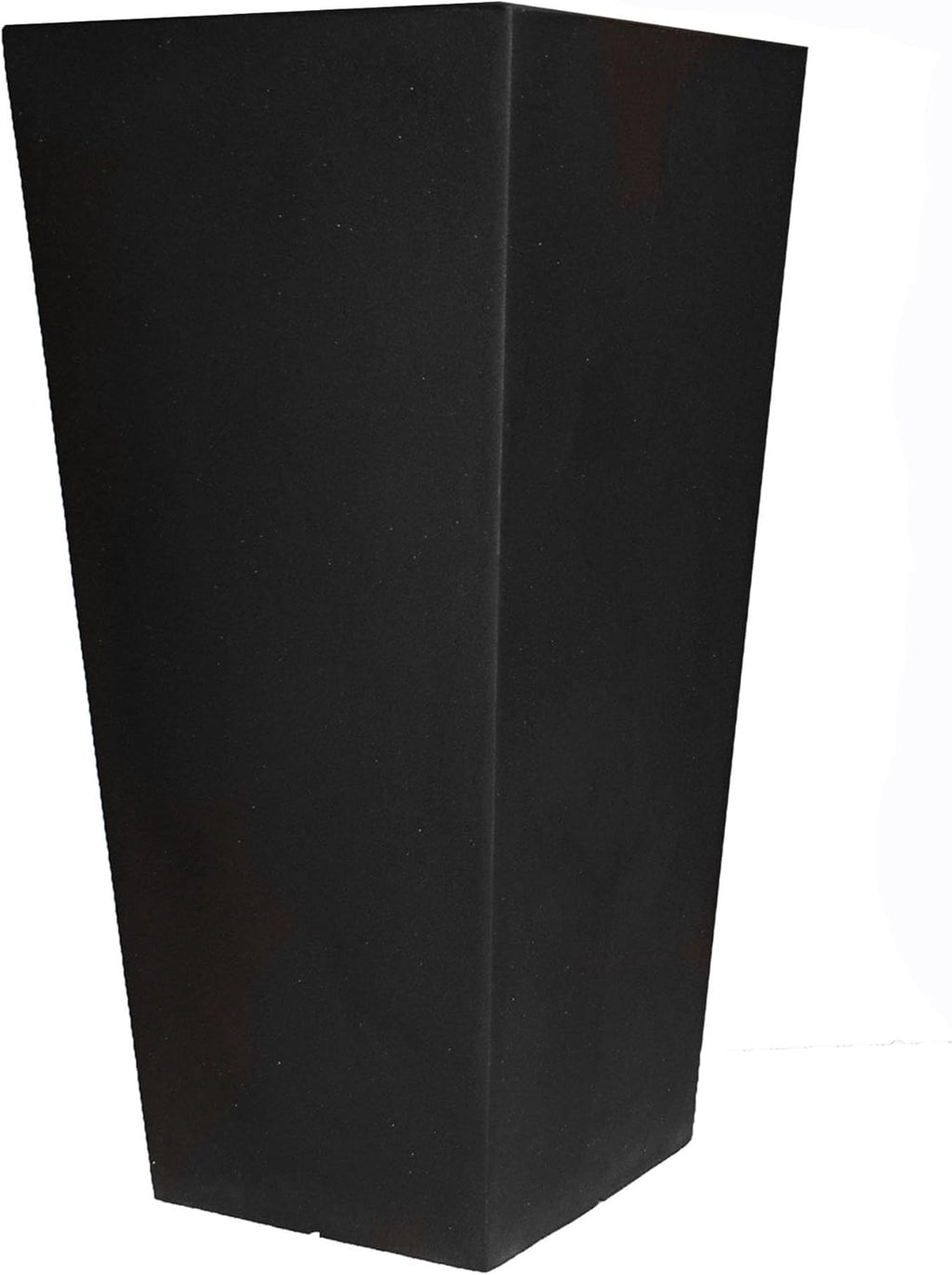Tusco Products CTU32BK Cosmo Tall Planter, Black, 32-Inch