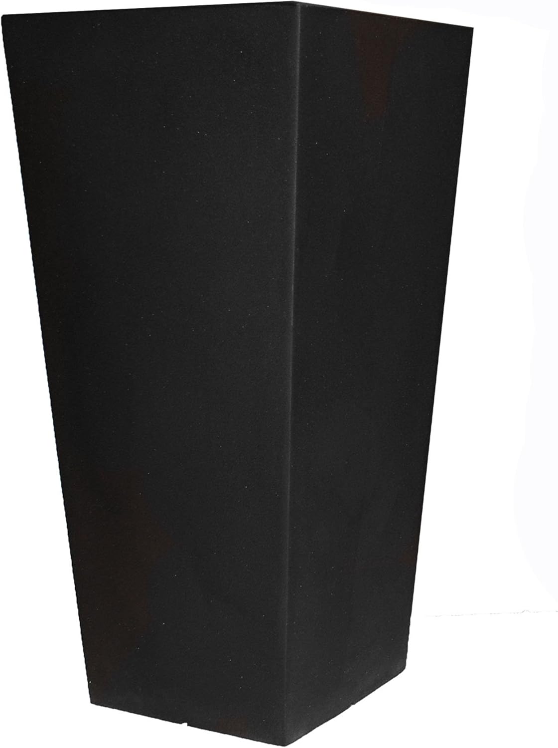 Tusco Products CTU32BK Cosmo Tall Planter, Black, 32-Inch