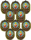 All Quality Stars Design Pickleball Medal - 1st, 2nd, 3rd Place