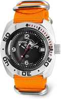 VOSTOK | Scuba Dude Amphibian Automatic Self-Winding Russian Diver Wrist Watch | WR 200 m | Amphibia 710634 |Fashion | Business | Casual Men's Watches