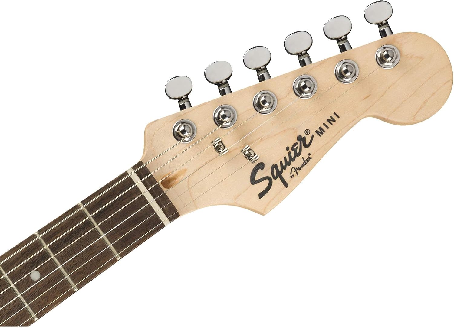 Fender Squier 3/4 Size Kids Mini Strat Electric Guitar Learn-to-Play Bundle with Strap, Picks, Fender Play Online Lessons, and Austin Bazaar Instructional DVD - Black