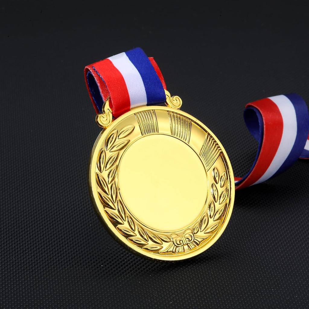 10PCS Custom Medals for Awards, Bulk Personalized Medals Design Your Own Award Medals, Wholesale Customized Family Outdoor Events School Awards for Sports Marathon Competitions Office Medals