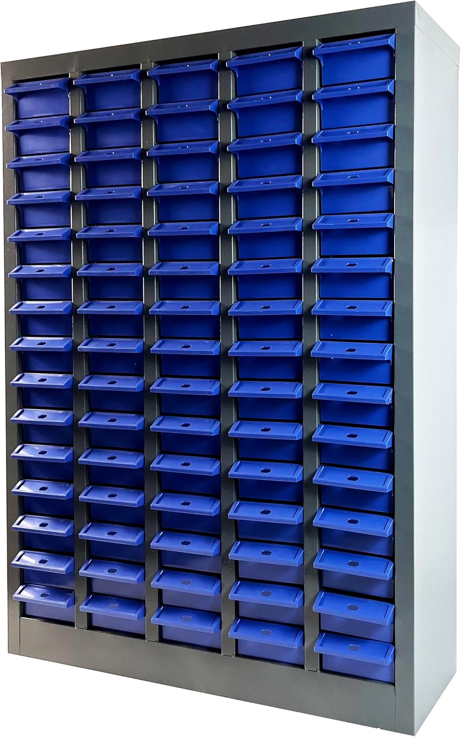 Parts Cabinet Bolt and Nut Tool Storage 75 Drawers Bolt Bin Hardware Organizer with Dividers and Labels