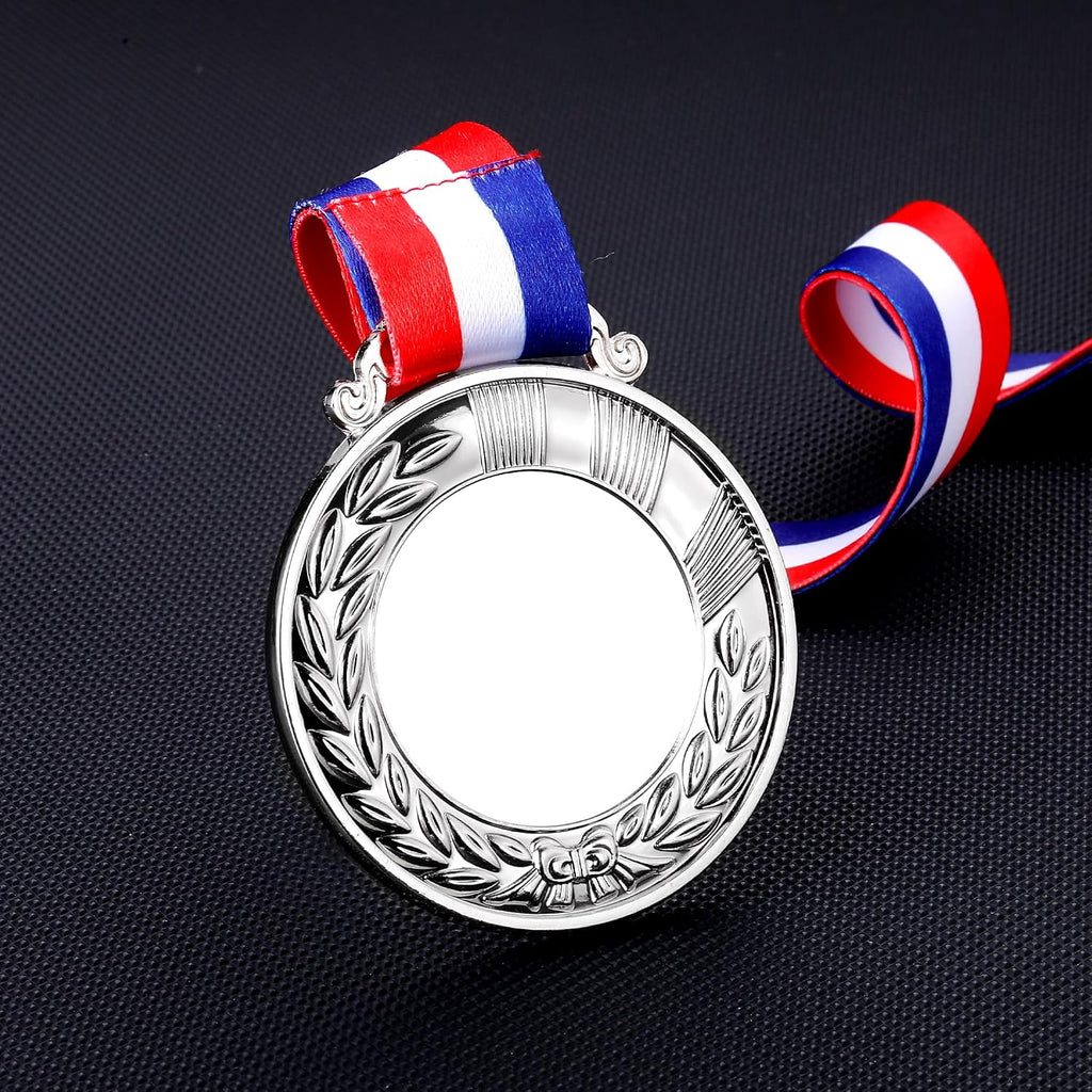 10PCS Custom Medals for Awards, Bulk Personalized Medals Design Your Own Award Medals, Wholesale Customized Family Outdoor Events School Awards for Sports Marathon Competitions Office Medals