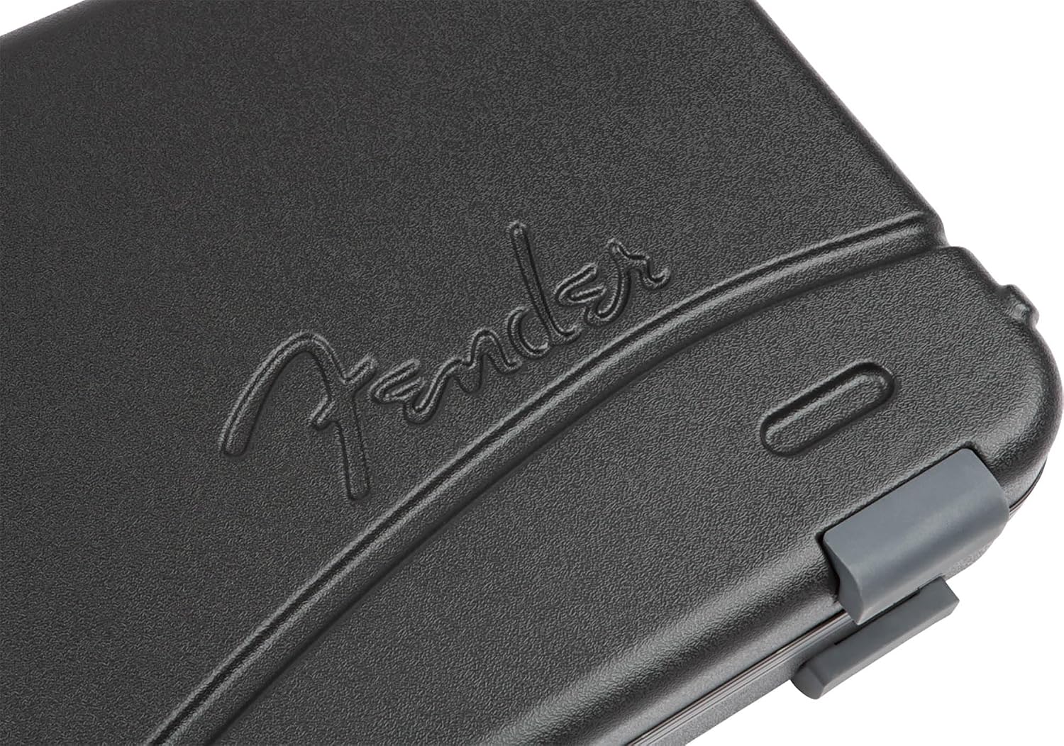 Fender Deluxe Molded Strat/Tele Case - Black Bundle with Guitar Strap and Austin Bazaar Exclusive 24-Pack Picks