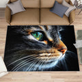 6x8 Cats Area Rug - Cats Large Rugs for Living Room, Animals Carpet Area Rug for Girls Bedroom Kids Room Basement Office Classroom