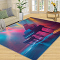 Piano Rugs for Music Room - 6x8 Rug, Music Area Rugs for Bedroom, Colorful Rugs, Musical Instrument Washable Carpet for Nursery, Musical Carpet, Piano Home Decor