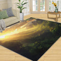 Forest Rug 6x8, Scenery Rugs for Bedroom, Forest Rugs for Living Room, Home Decor Area Rug, Non-Slip Machine Washable Carpet