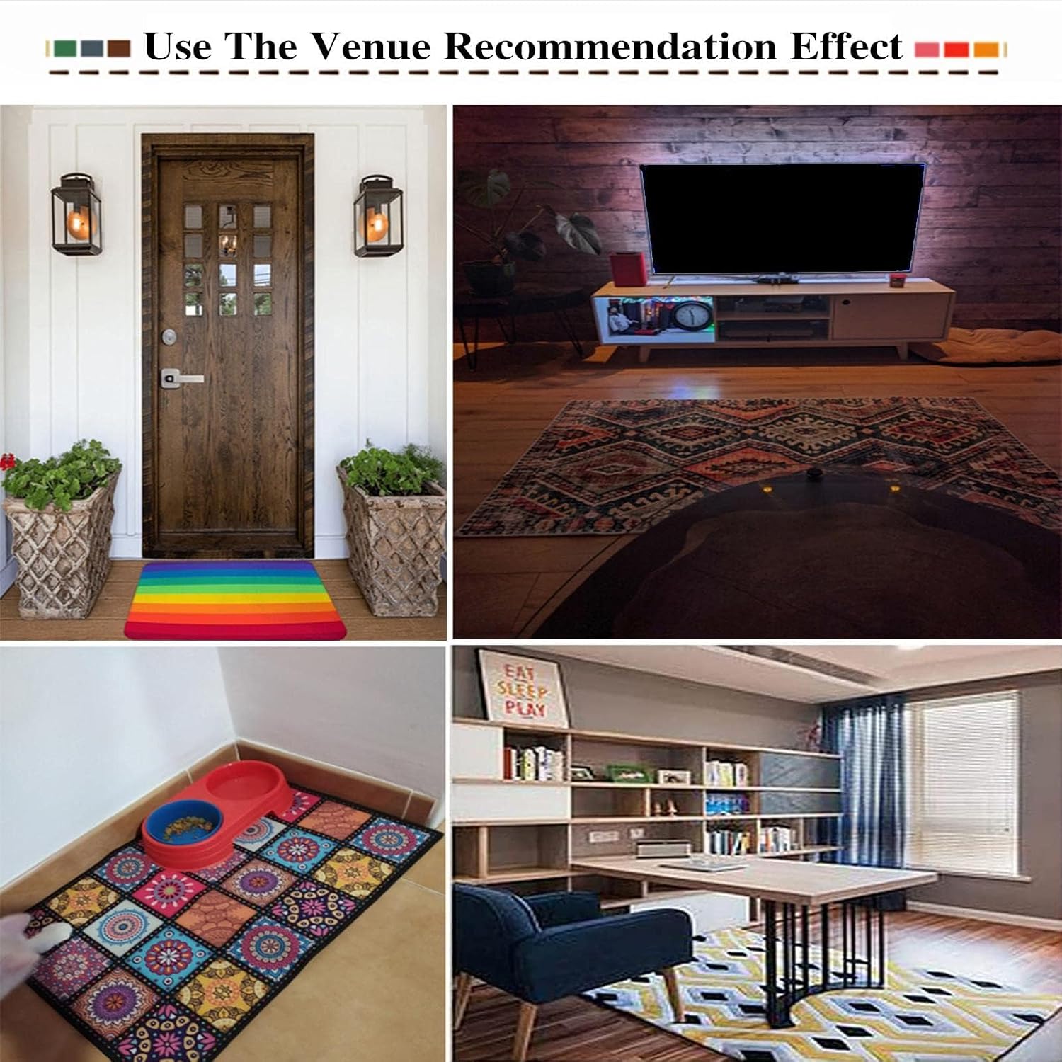 Area Rug for Bedroom Living Room Vintage Brown Rustic Wood Musical Guitar Washable Non Slip Area Rugs Modern Indoor Throw Rug Large Soft Carpet for Kids Room Nursery Home Decor(6x8ft)