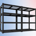 PrimeZone Heavy Duty Garage Shelving 2200 LBS 4 Tier Heavy Duty Storage Shelves Adjustable Industrial Metal Wire Shelf Unit for Garage,Basement,Pantry,Warehouse,Commercial,40' W X 20' D X 60' H 2Pack