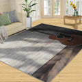 Stage Rug - 6x8 Rugs for Bedroom, Music Area Rug, Pink Stage Washable Rugs for Living Room, Non Slip Soft Rock and Roll Indoor Carpet - Home Decor, Music Lover Gifts for Boys