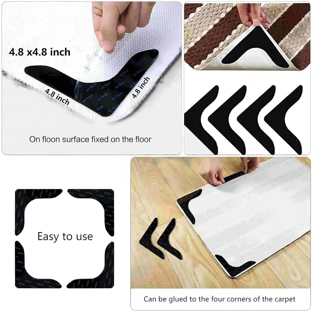 Drum Guitar Area Rug, 6x8ft, Music Playing Musical Note Melody Indoor Carpet, Anti-Skid Reduce Noise Kids Rugs, Printed Fade Resistant Rubber Backed Thin Rug for Nursery Entrance