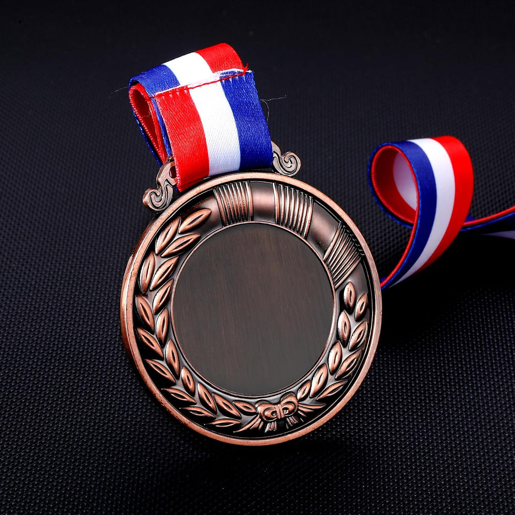10PCS Custom Medals for Awards, Bulk Personalized Medals Design Your Own Award Medals, Wholesale Customized Family Outdoor Events School Awards for Sports Marathon Competitions Office Medals