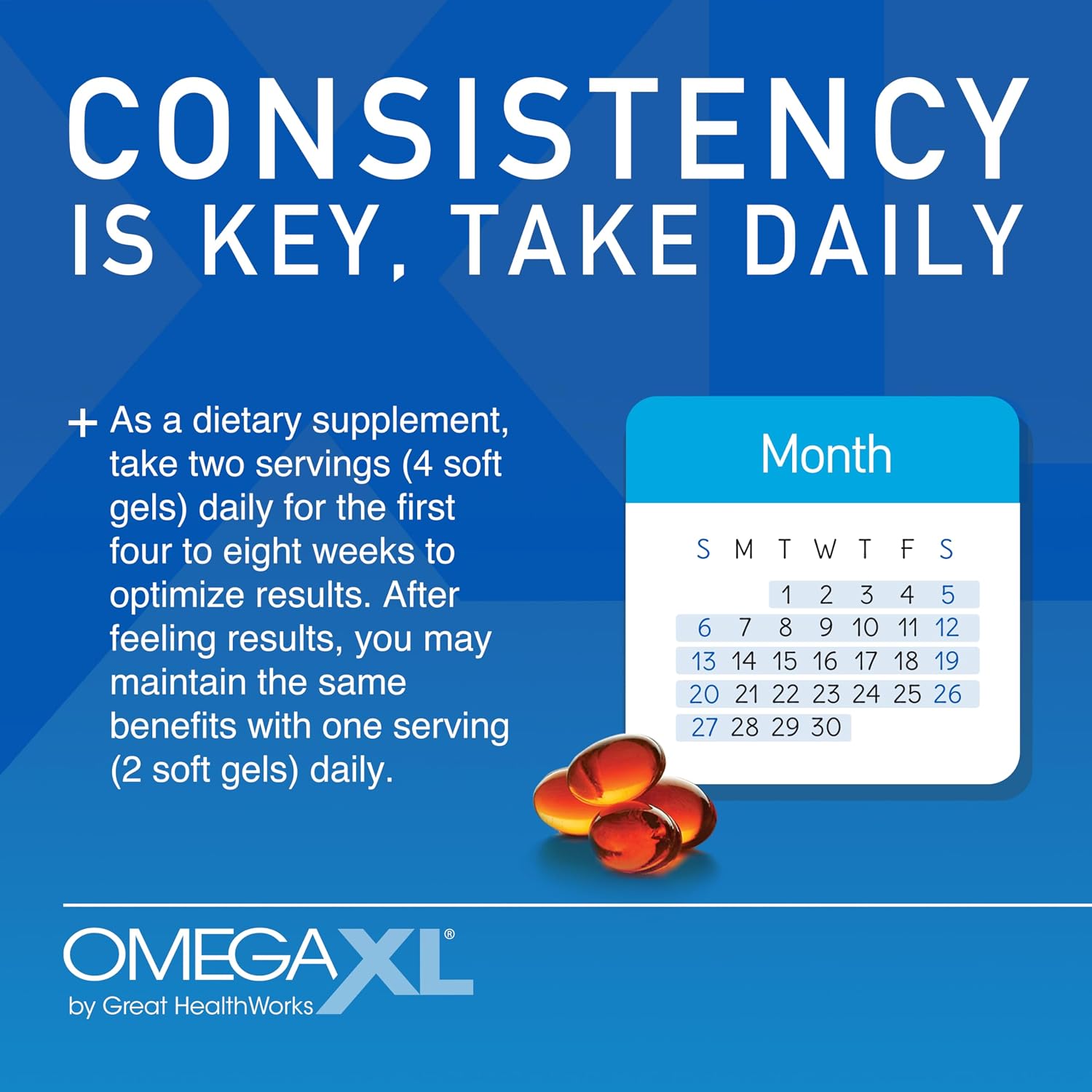 OmegaXL Joint Support Supplement - Natural Muscle Support, Green Lipped Mussel Oil, Soft Gel Pills, Drug-Free, 300 Count