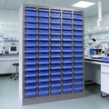 Nut and Bolt Organizer, 75 Drawers Part Cabinet Bolt and Nut Tool Storage, ABS Material Bolts Bin Tool with Drawer Dividers and Labels for Storing Tools and Parts (75-Drawer)